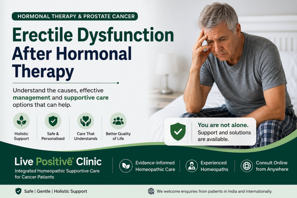"erectile dysfunction after hormonal therapy"